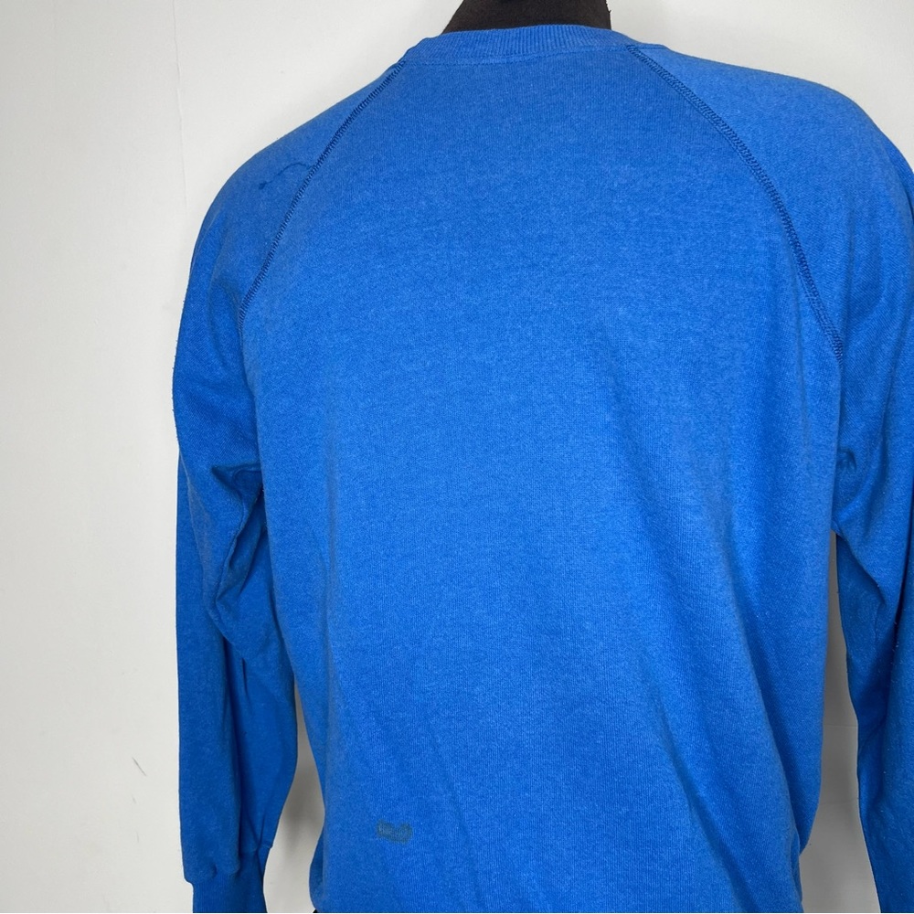 Vtg University of Kansas KU Jayhawks Band Parent Pullover Sweatshirt Crewneck L - Picture 6 of 12